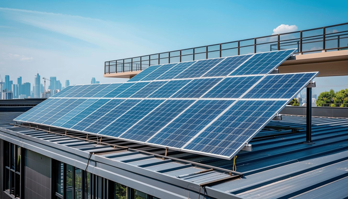 Installation de panneaux solaires pour l'autoconsommation en milieu urbain